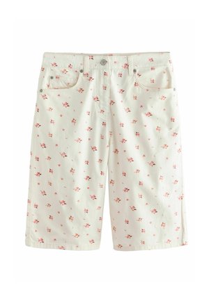 Next, REGULAR FIT - CHINO JORTS SHORTS  . - Jeans Shorts - ecru pink floral