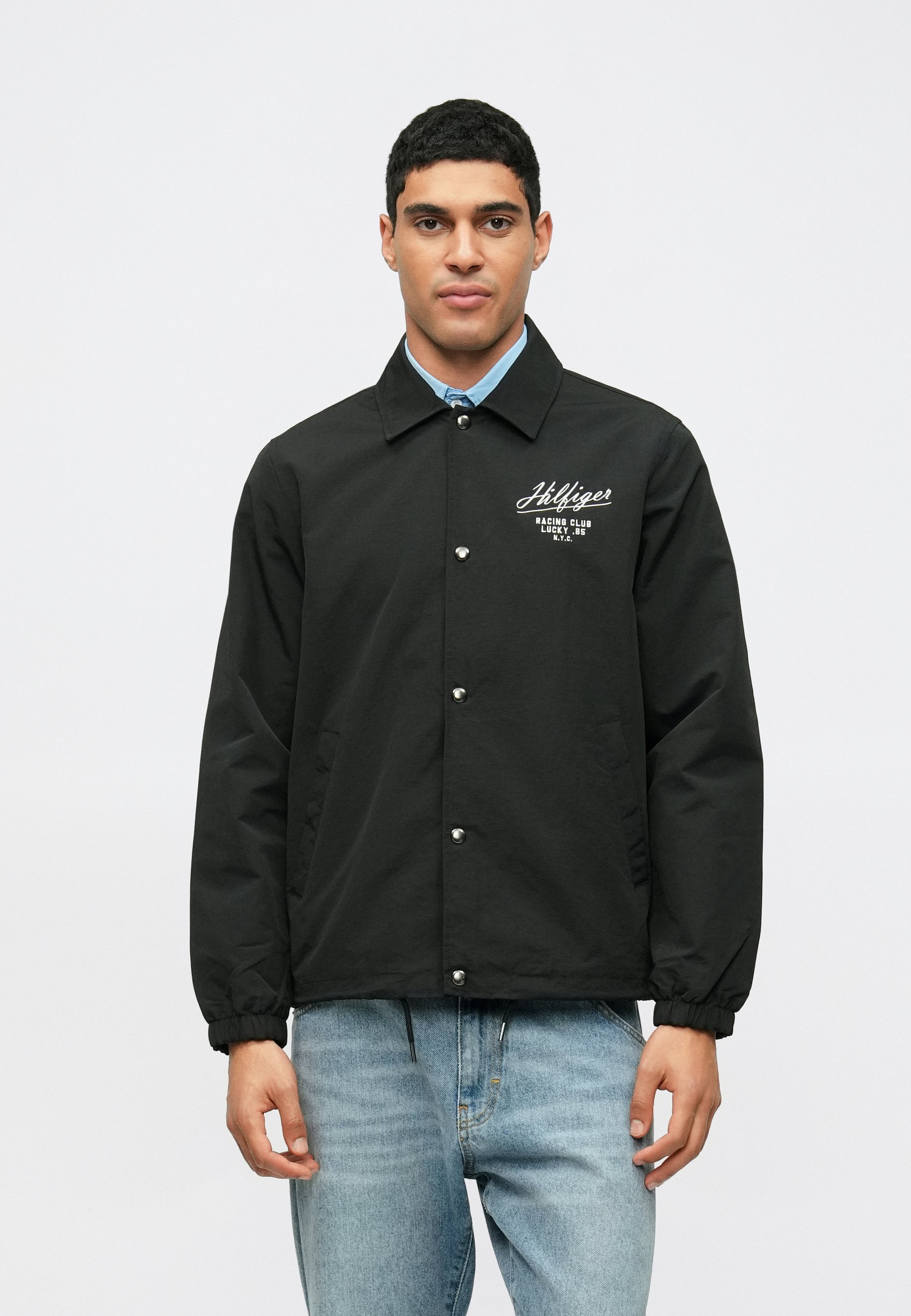 Tommy Hilfiger RACING COACH JACKET - Light jacket - black - Zalando.ie