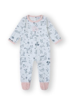 PELELE TUND - Pijama de bebé - gris vig claro
