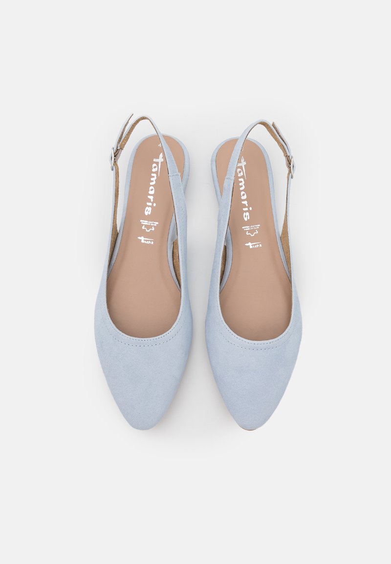 Damen Klassische Ballerinas | Tamaris Sling-Ballerina powder blue/hellblau - ZD05057 Damen Klassische Ballerinas | Tamaris Sling-Ballerina powder blue/hellblau - ZD05057
