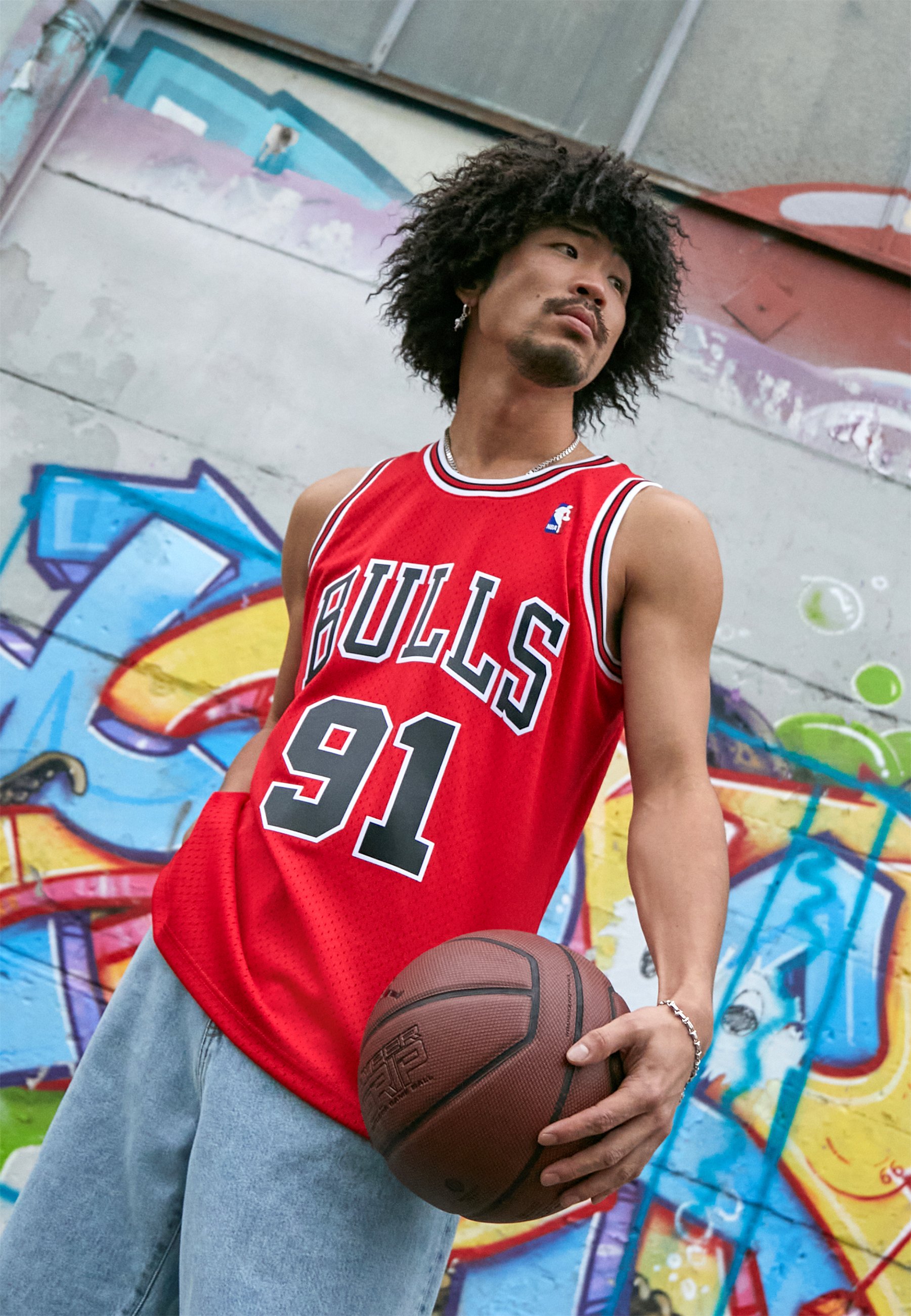 Hombre Compra Online Mitchell Ness Chicago Bulls Dennis Rodman