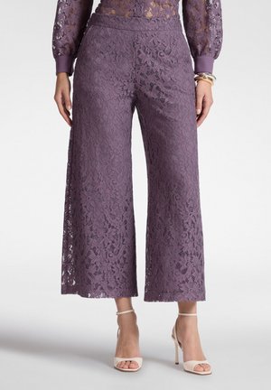 Elena Mirò CROPPED  - Broek - viola