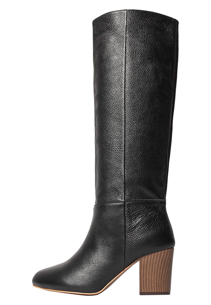 Bottes Forever Fronched Balkan – Femme, Noir, Talon Bloc, Taille EU 37
