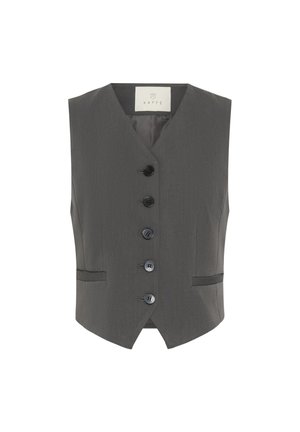 Kaffe, KASAKURA WAISTCOAT - Veste sans manches - dark grey melange