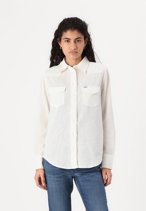 WESTERN SHIRT - Skjortebluse - vintage white