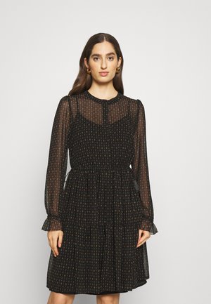 Vestido camisero - black