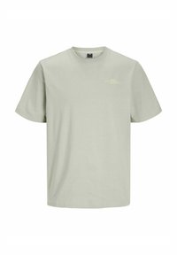 Jack & Jones GEDRUCKT RUNDHALS - Marškinėliai su spaudiniu - desert sage