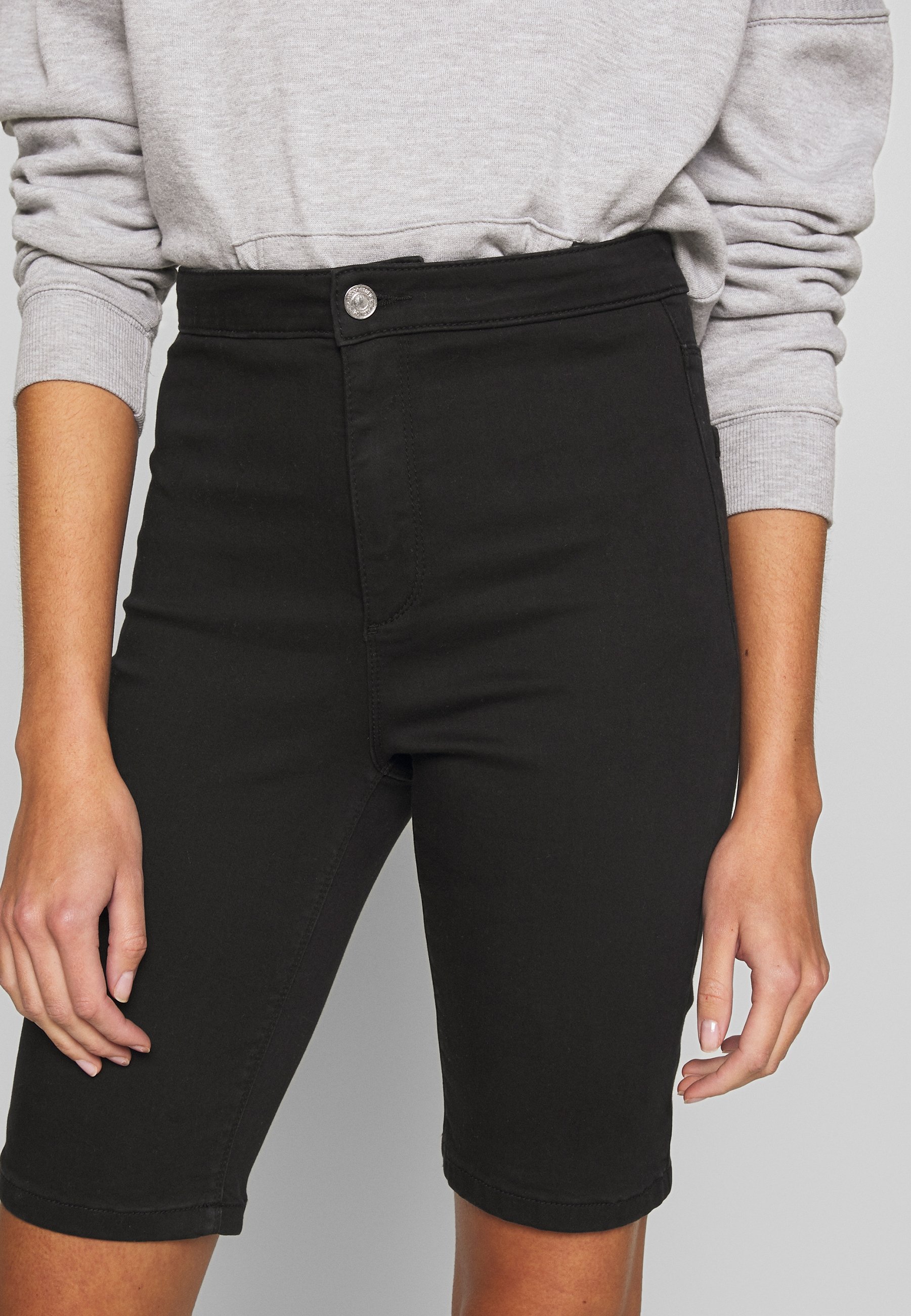 cycling denim shorts