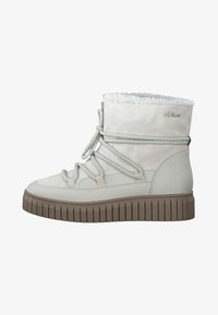 Leather Boots Snowboots S Oliver Winter Boots Cream/beige Zalando