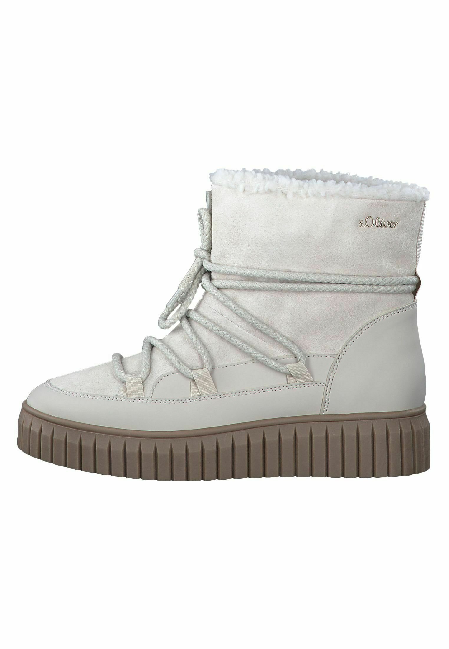 Zalando S Oliver Kinderstiefel Snowboot/Winterstiefel Cream/beige