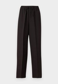 WIDE LEG PANTS - Wide leg - deep black