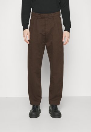 Pantalones - brown