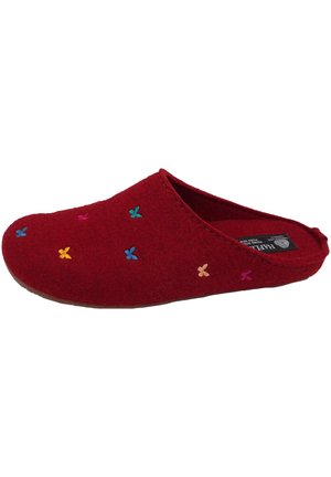 Clogs - dark red