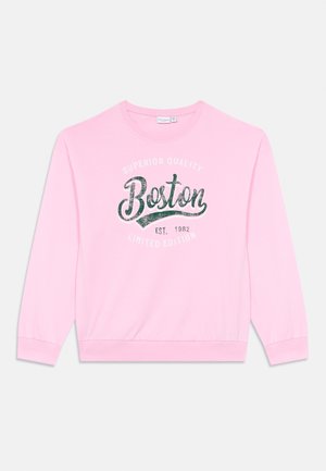NKFVILOUI LONG SLEEVE RELAXED - Športni pulover - light pink