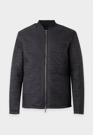 Just Cavalli, QUILTED LOGO - Μπουφάν τύπου bomber - black