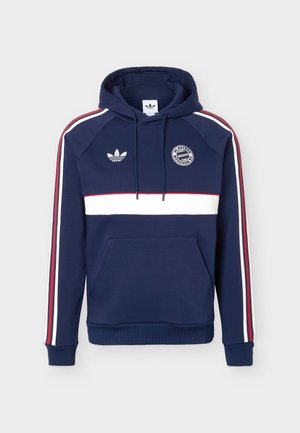 adidas Originals, FC BAYERN MUENCHEN OG HOODIE - Klub merchandise - night indigo/core white