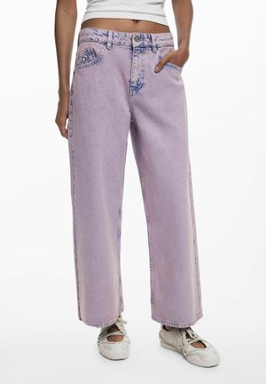 CULOTTE  - Jean boyfriend - red