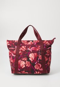 FLORAL - Shopping bag - ruby shimmer/poised pink