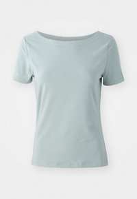 ONLLIVE LOVE LIFE BOATNECK - T-Shirt basic - abyss