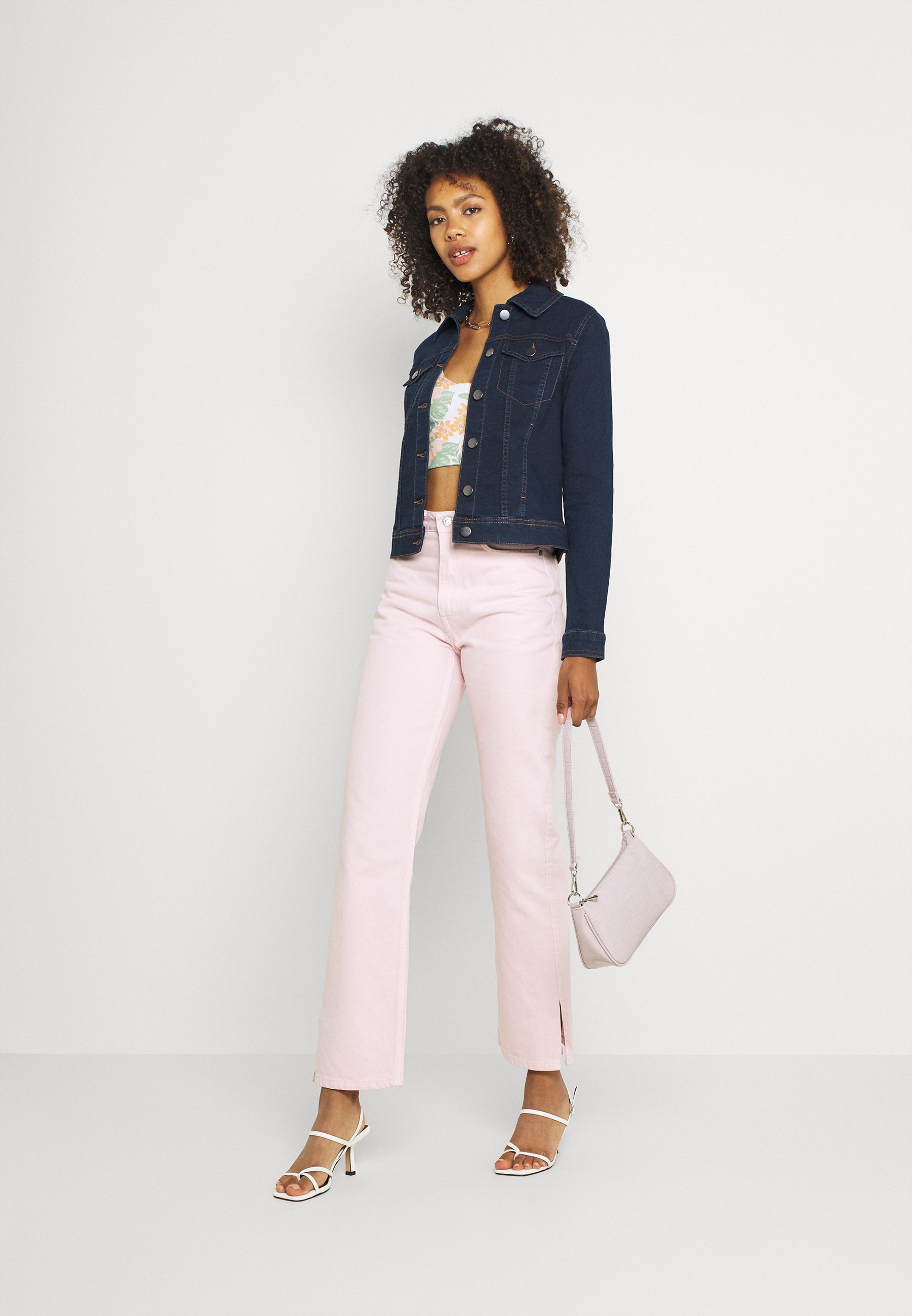 Vila VIKAMMI ANA JACKET - Denim jacket 