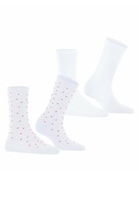 Esprit PLAYFUL DOT 2-PACK - Socken - white