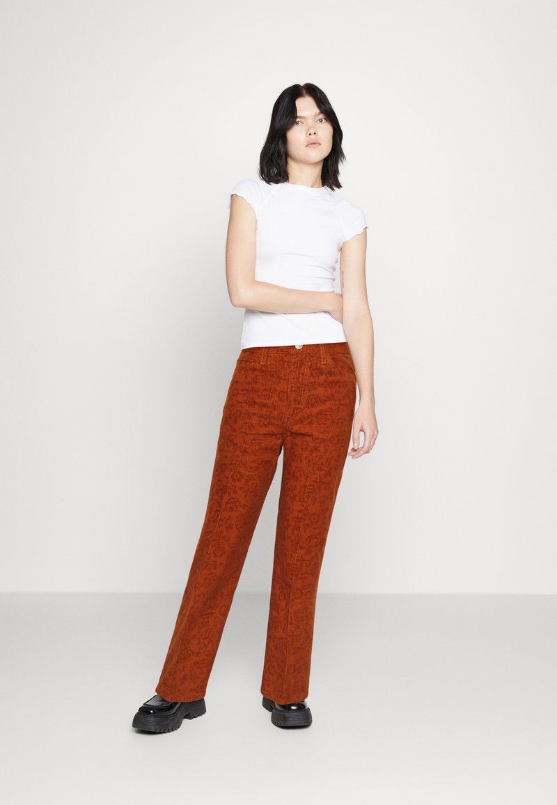 Levi's® CAGE STR ZIP ND - Kalhoty - ginger bread