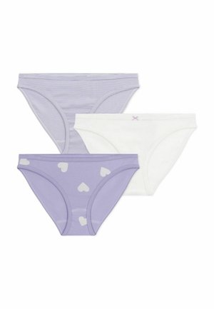 3 PACK - Slip - purple white