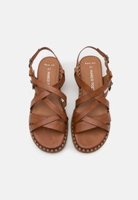 Marco Tozzi Sandals - cognac antic