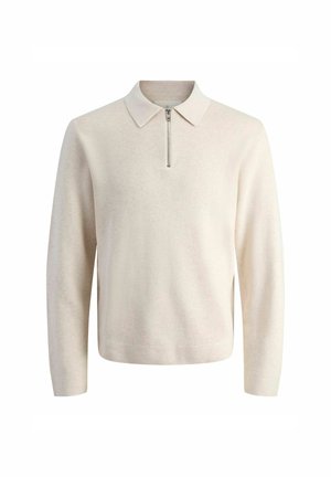 Jack & Jones PREMIUM, Knitted Knitted - Πουλόβερ - cloud dancer