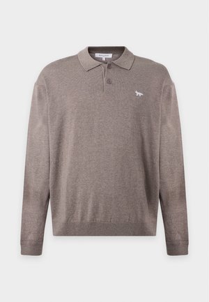 Maison Kitsuné, PROFILE FOX COMFORT - Pullover - taupe melange