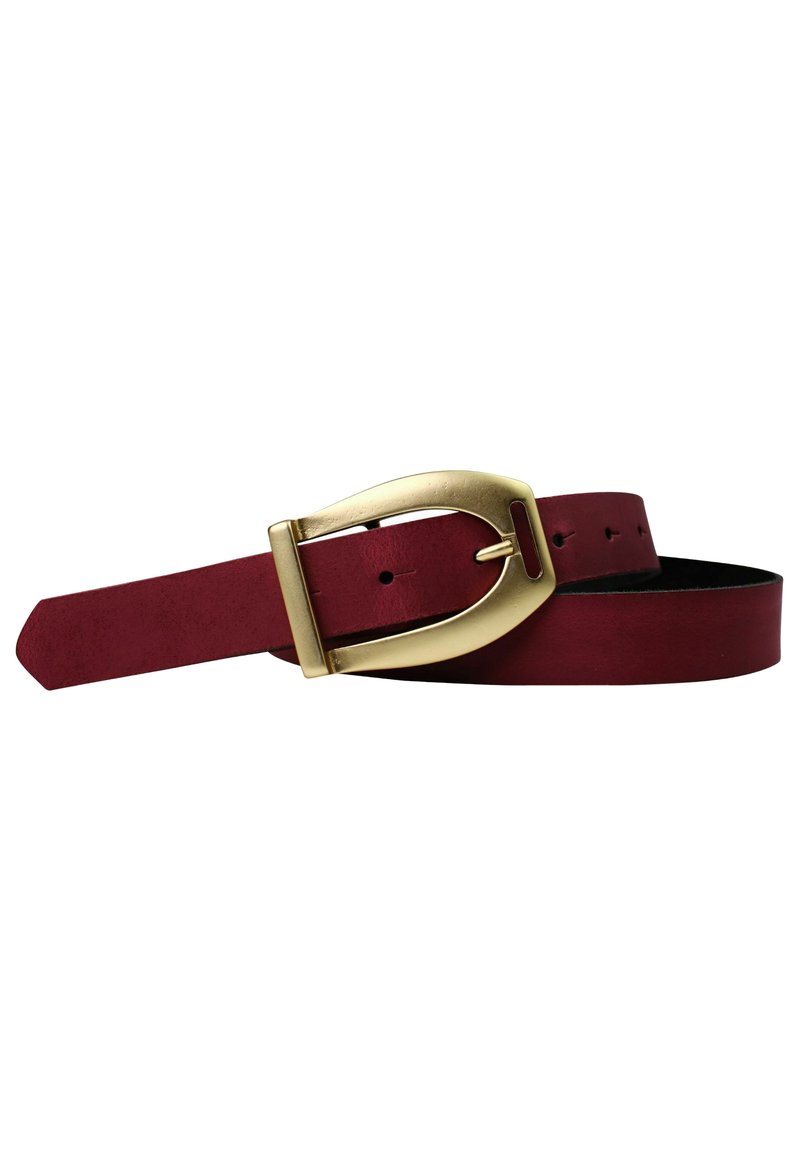 Herren Gürtel klassisch | Fronhofer Gürtel bordeaux - NJ09481 Herren Gürtel klassisch | Fronhofer Gürtel bordeaux - NJ09481