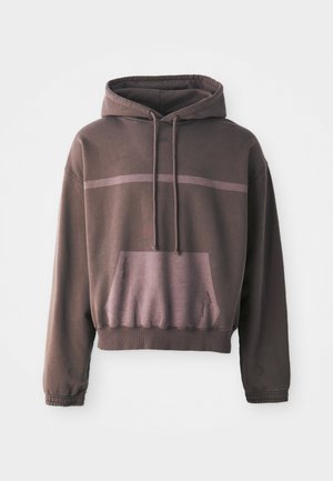 LASER FADE HOODIE - Sweatshirt - rust