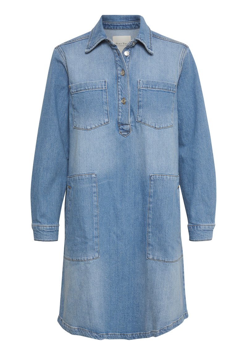 Part Two Jeansjurken lichtblauw denim
