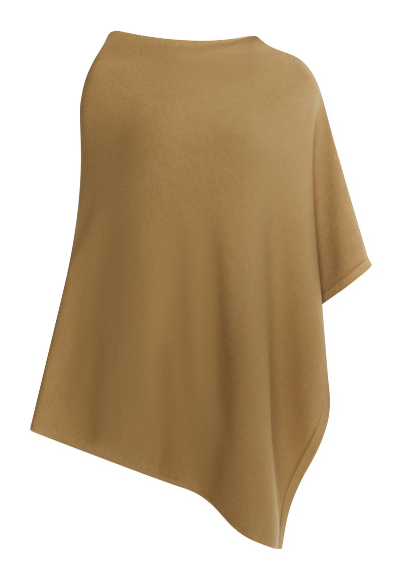 dreimaster Poncho zandkleur