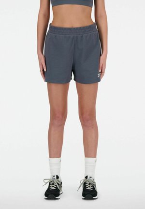 New Balance LINEAR HERITAGE FRENCH TERRY  - Sports shorts - graphite