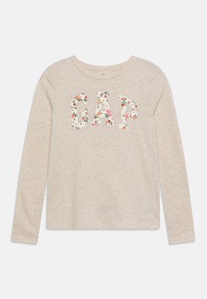 LOGO TEE GIRLS - Camiseta de manga larga - off-white