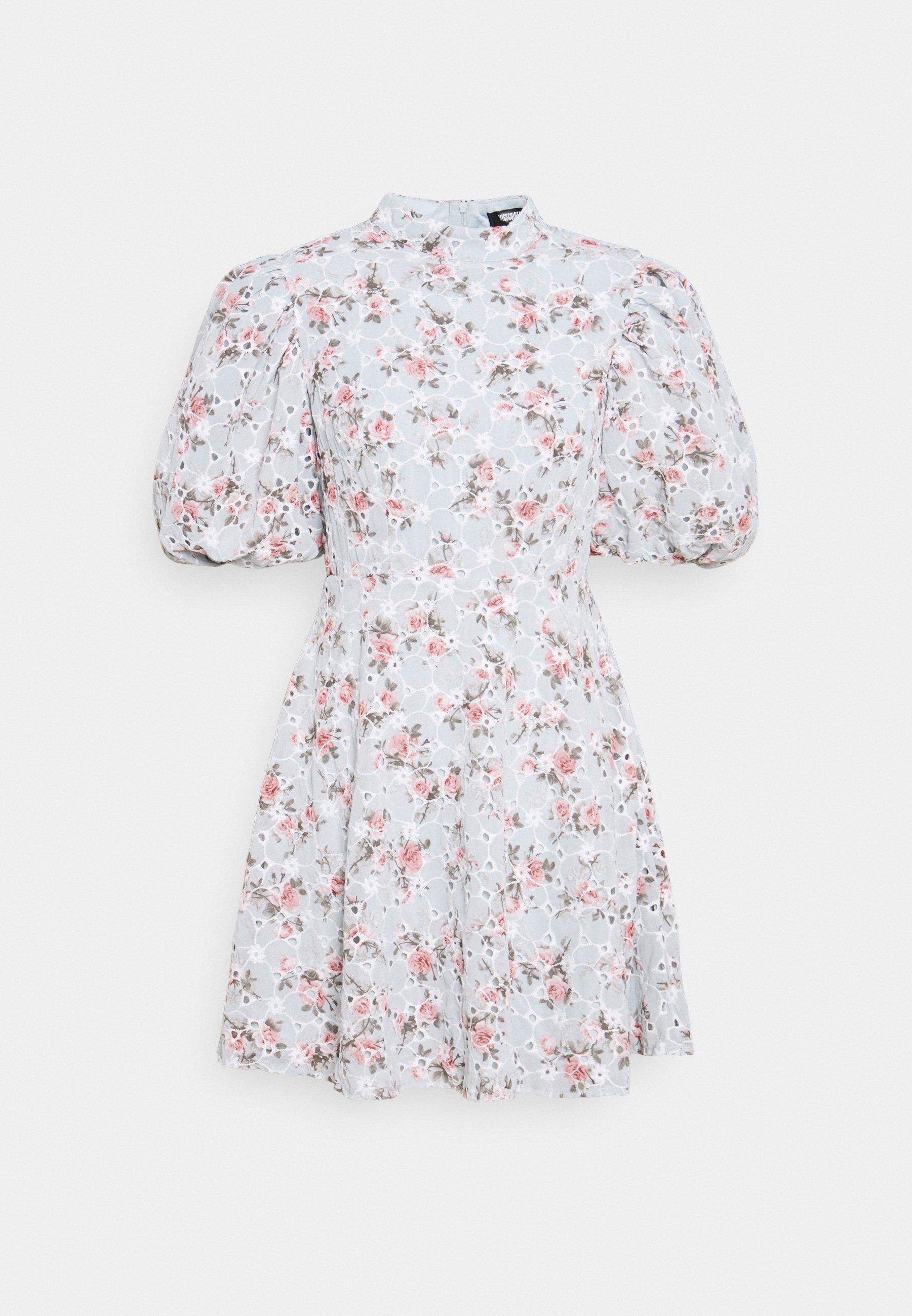 Missguided FLORAL PUFF SLEEVE SKATER 