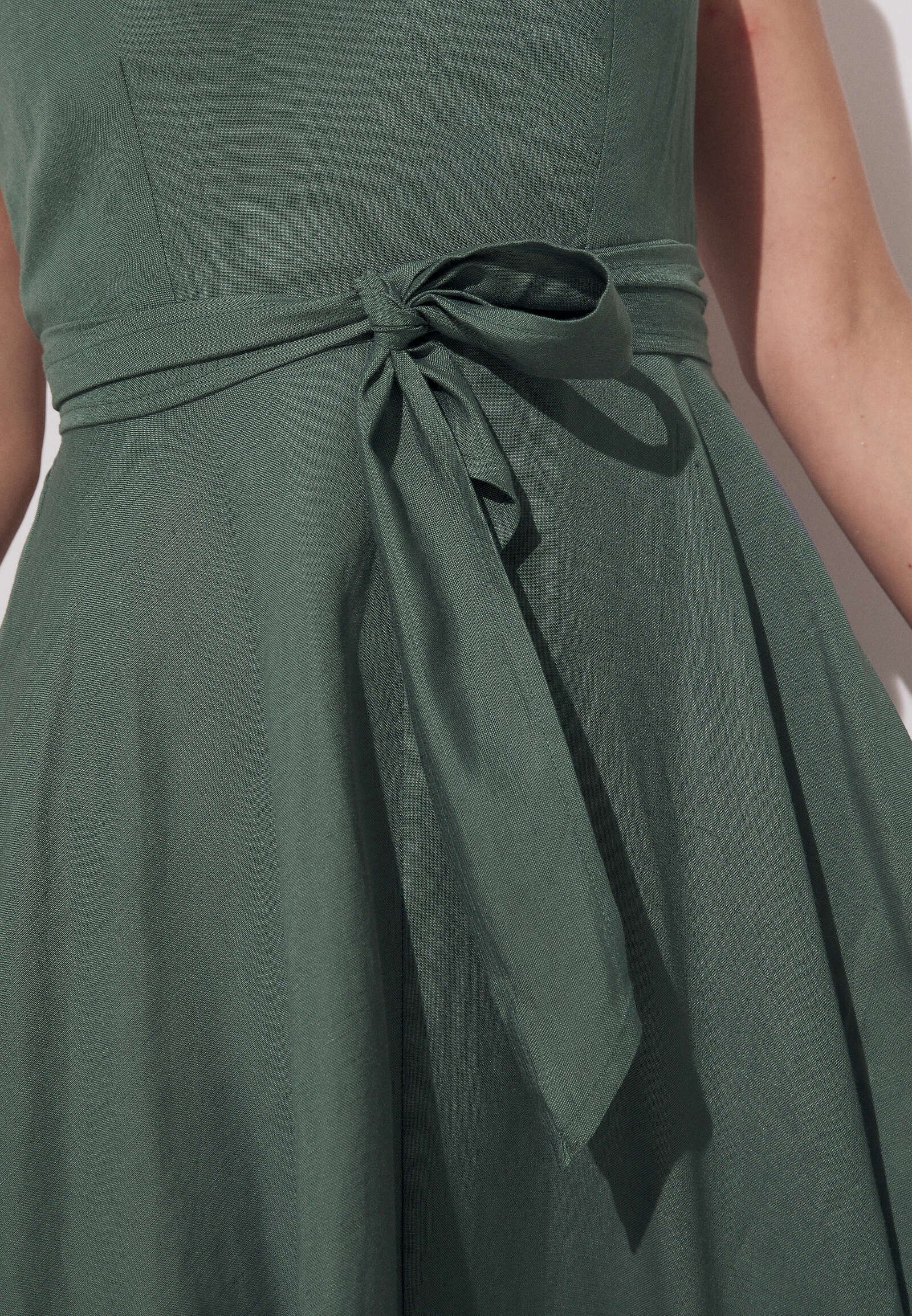 robe verte zalando