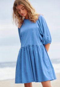 Next PUFF SLEEVE MINI - REGULAR FIT - Trikoomekko - blue