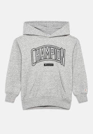 Champion, COLLEGE HOODIE LARGE LOGO - Sweat à capuche - grey