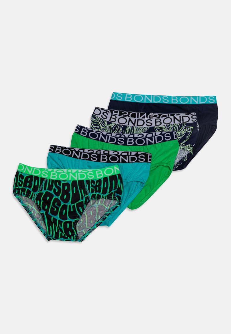 Bonds BRIEF 5 PACK Underbukse grey/dark blue/grå Zalando.no