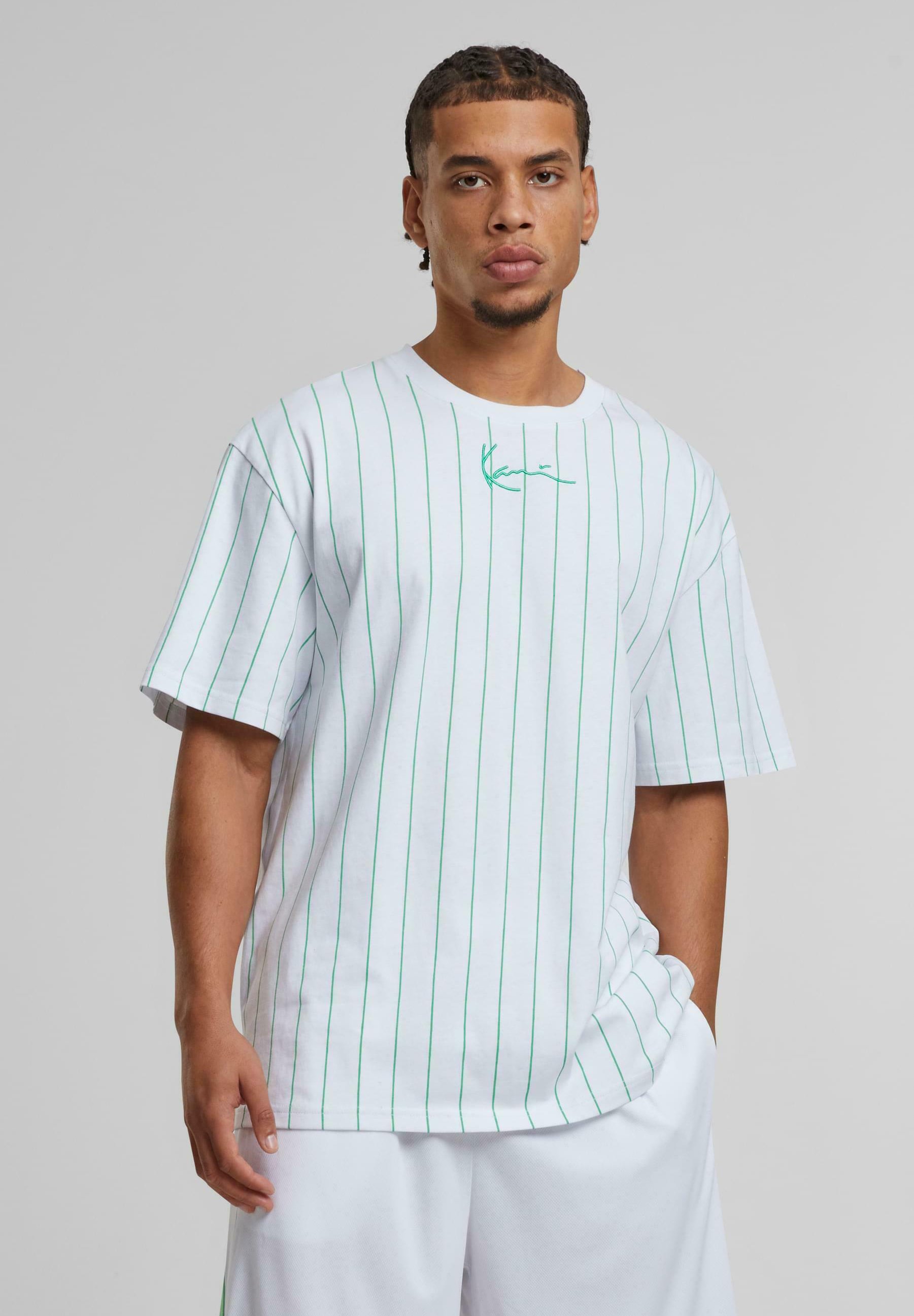 Karl Kani SIGNATURE TEE - T-shirt basic - white/bianco