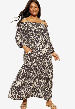 COLD SHOULDER- REGULAR FIT - Maxi šaty - monochrome