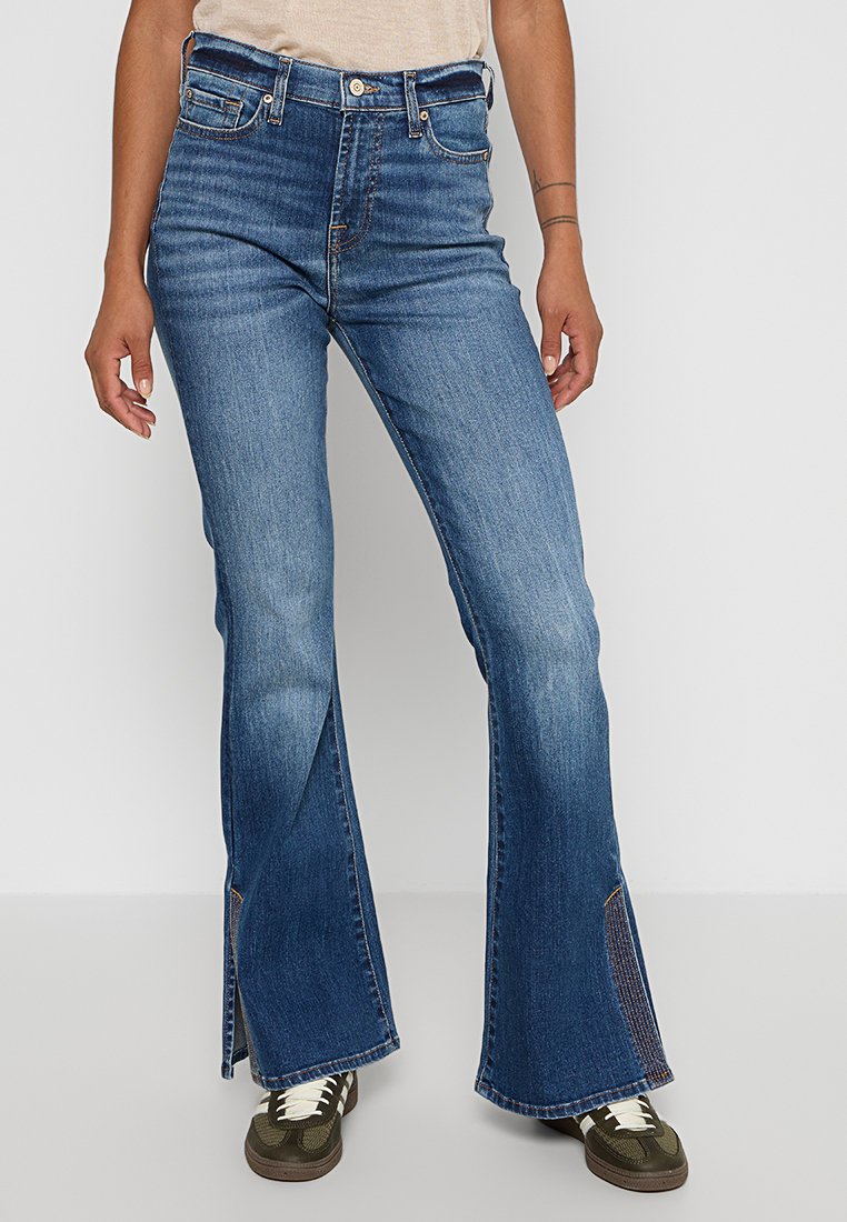 7 For All Mankind Flared Jeans blauw