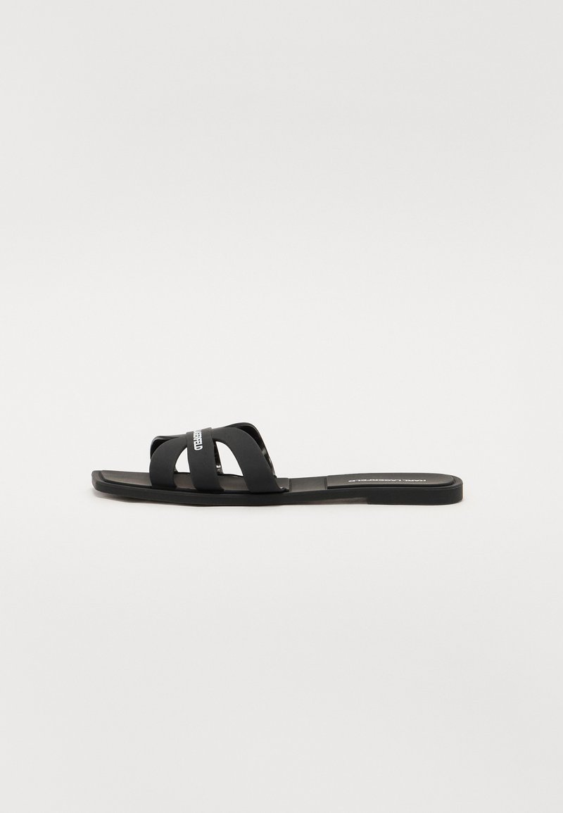 KARL LAGERFELD - JELLY IV - Slippers - black rubber, Enlarge