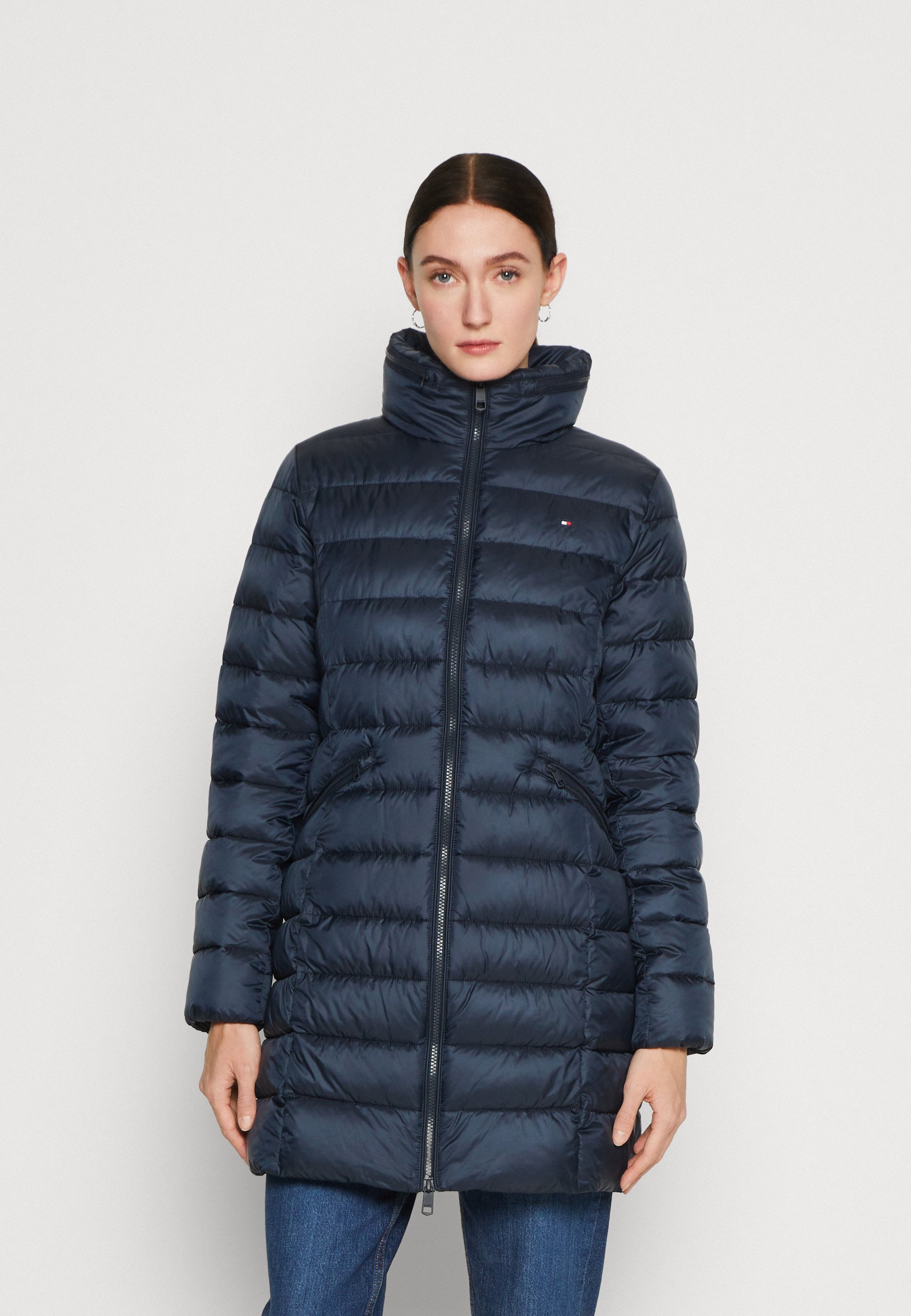 Tommy Hilfiger MW PADDED GLOBAL - Winter coat - desert sky/dark