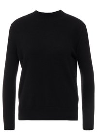 MOCKNECK - Strickpullover - black