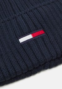Tommy Jeans FLAG BEANIE UNISEX - Gorro - navy
