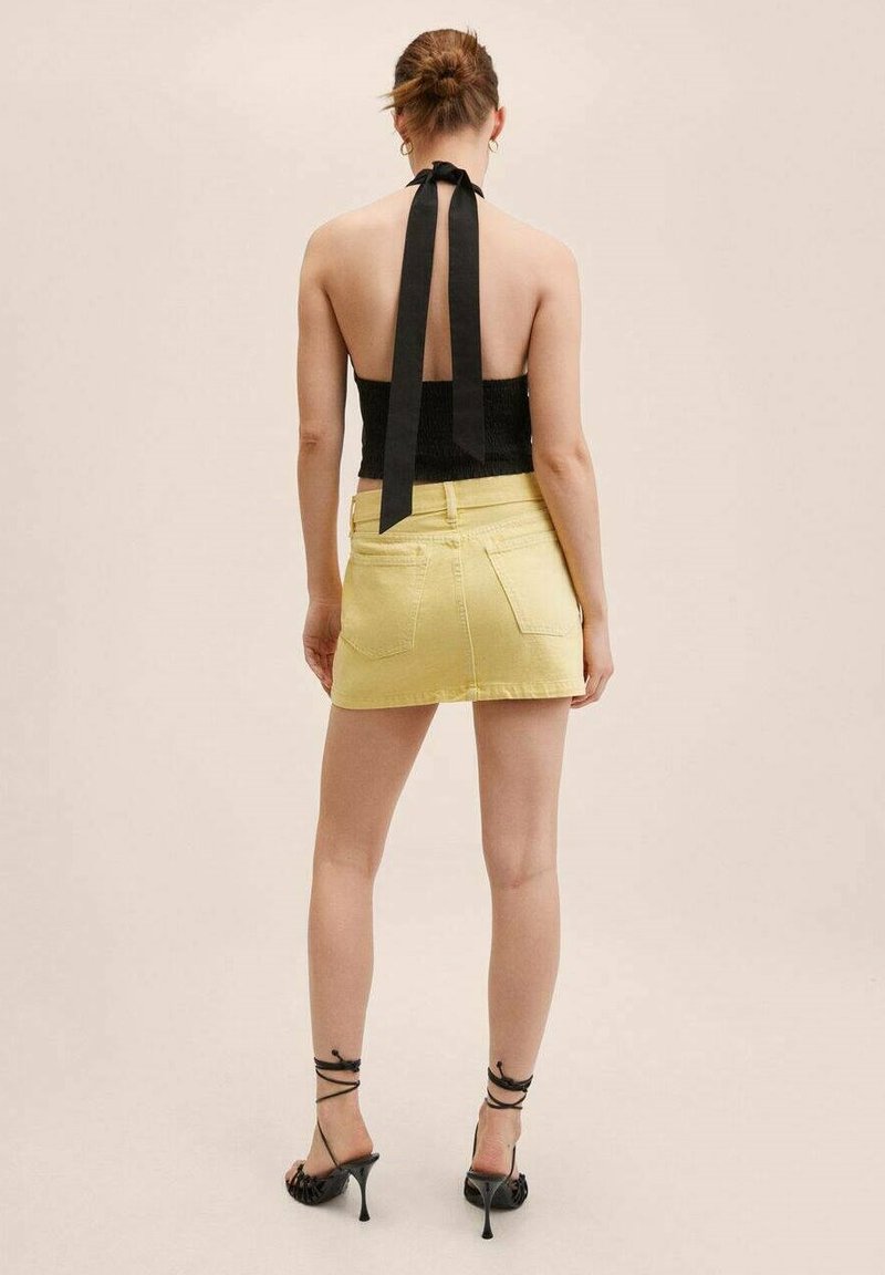 Damen Jeansröcke | Mango A-Linien-Rock jaune/gelb - YJ38668 Damen Jeansröcke | Mango A-Linien-Rock jaune/gelb - YJ38668
