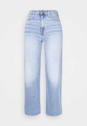 Jeans a zampa - blue denim